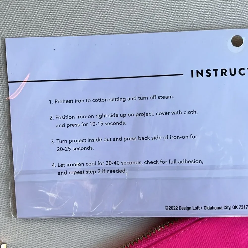 Snack Iron On and Clear Flat Pouch - Picture 5 of 7